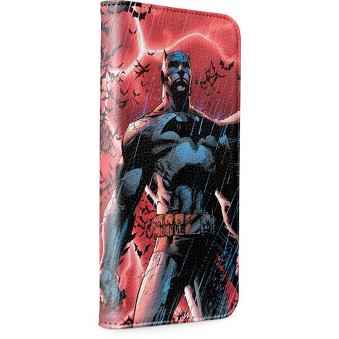 DC Comics Batman All Star Batman & Robin, the Boy Wonder Cover #2 By Jim Lee iPhone 15 Pro Folio Case