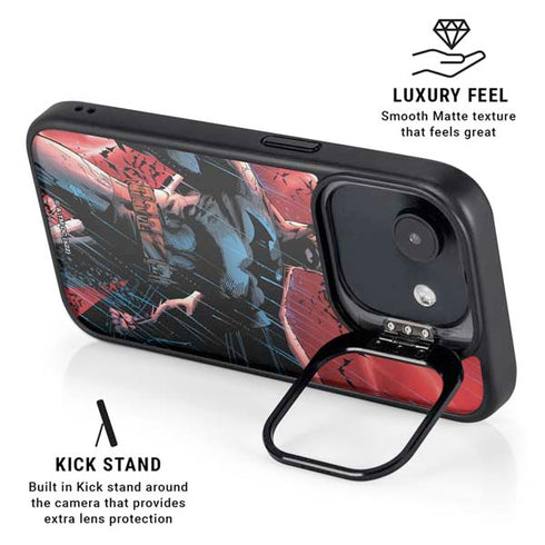 DC Comics Batman All Star Batman & Robin, the Boy Wonder Cover #2 By Jim Lee iPhone 16e Kickstand Case