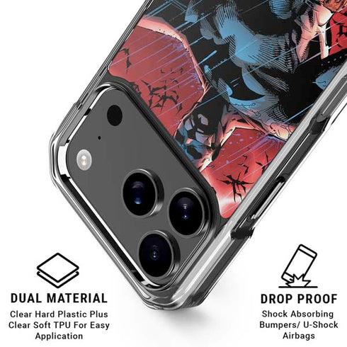 DC Comics Batman All Star Batman & Robin, the Boy Wonder Cover #2 By Jim Lee iPhone 18 Pro Clear Case