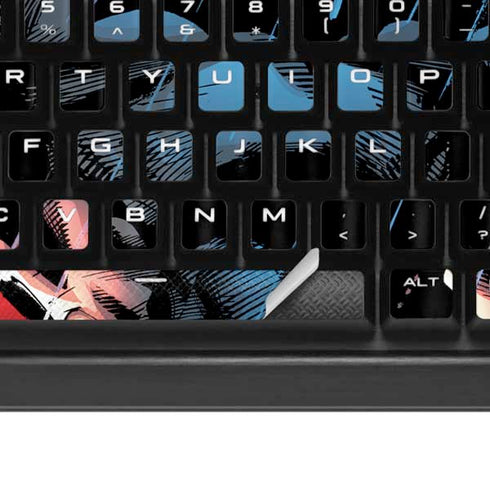 DC Comics Batman All Star Batman & Robin, the Boy Wonder Cover #2 By Jim Lee K95 RGB PLATINUM Mechanical Gaming Keyboard Skin