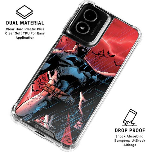 DC Comics Batman All Star Batman & Robin, the Boy Wonder Cover #2 By Jim Lee Moto G Power 5G (2024) Clear Case