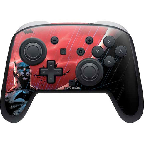 DC Comics Batman All Star Batman & Robin, the Boy Wonder Cover #2 By Jim Lee Nintendo Switch 2 (2025) Pro Controller Skin
