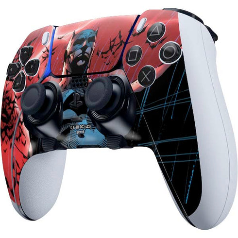 DC Comics Batman All Star Batman & Robin, the Boy Wonder Cover #2 By Jim Lee PS5 DualSense Edge Pro Controller Skin