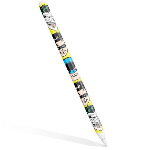 DC Comics Batman Vintage Character Pattern - Joker and Robin Apple Pencil (2nd Gen 2019) Skin
