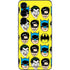 DC Comics Batman Vintage Character Pattern - Joker and Robin Galaxy A16 5G Skin