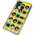 DC Comics Batman Vintage Character Pattern - Joker and Robin Galaxy A21 Clear Case