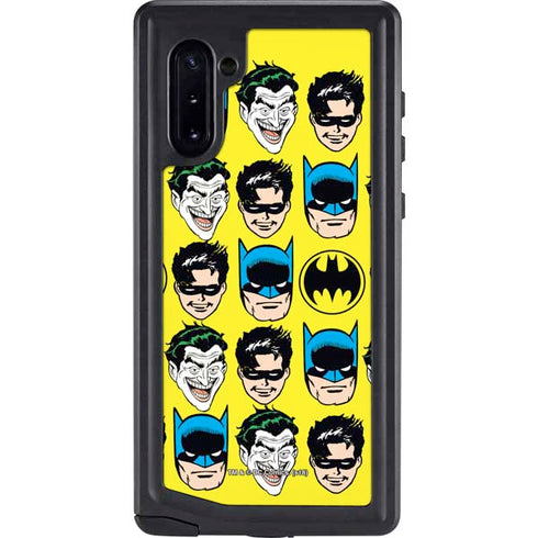 DC Comics Batman Vintage Character Pattern - Joker and Robin Galaxy Cases