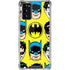 DC Comics Batman Vintage Character Pattern - Joker and Robin Galaxy Note20 5G Clear Case