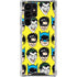DC Comics Batman Vintage Character Pattern - Joker and Robin Galaxy S23 Ultra Clear Case