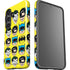 DC Comics Batman Vintage Character Pattern - Joker and Robin Galaxy S25 Impact Case