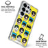 DC Comics Batman Vintage Character Pattern - Joker and Robin Galaxy S25 Ultra Clear Case