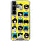 DC Comics Batman Vintage Character Pattern - Joker and Robin Galaxy S26 Clear Case
