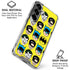 DC Comics Batman Vintage Character Pattern - Joker and Robin Galaxy S26 Clear Case