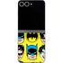 DC Comics Batman Vintage Character Pattern - Joker and Robin Galaxy Z Flip6 Skin