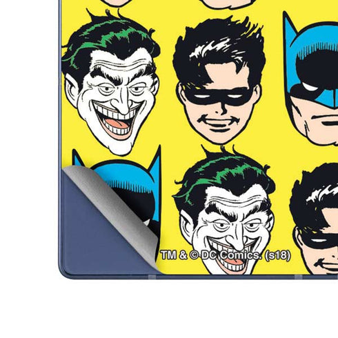 DC Comics Batman Vintage Character Pattern - Joker and Robin Galaxy Z Fold6 Skin