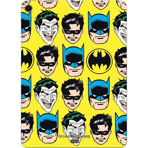 DC Comics Batman Vintage Character Pattern - Joker and Robin Apple iPad Air Skin