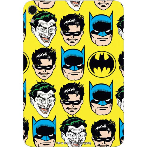 DC Comics Batman Vintage Character Pattern - Joker and Robin Apple iPad Mini Skin