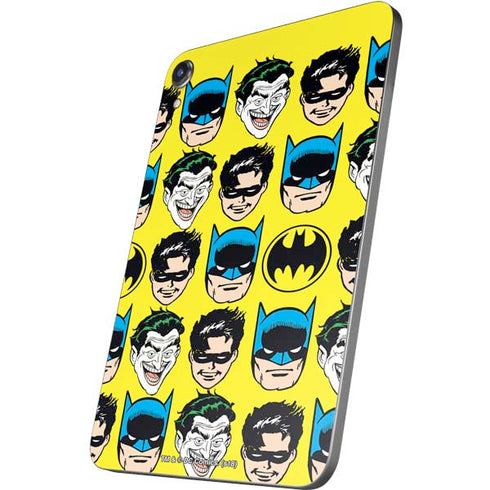 DC Comics Batman Vintage Character Pattern - Joker and Robin Apple iPad Mini Skin
