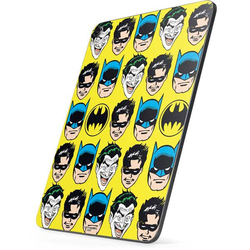 DC Comics Batman Vintage Character Pattern - Joker and Robin Apple iPad Pro Skin
