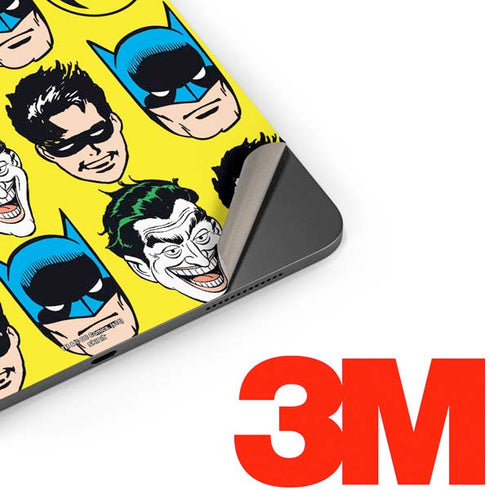 DC Comics Batman Vintage Character Pattern - Joker and Robin Apple iPad Pro Skin