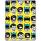DC Comics Batman Vintage Character Pattern - Joker and Robin iPad Pro 11in (2024) Clear Case