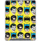 DC Comics Batman Vintage Character Pattern - Joker and Robin iPad Pro 12.9in (2020) Clear Case