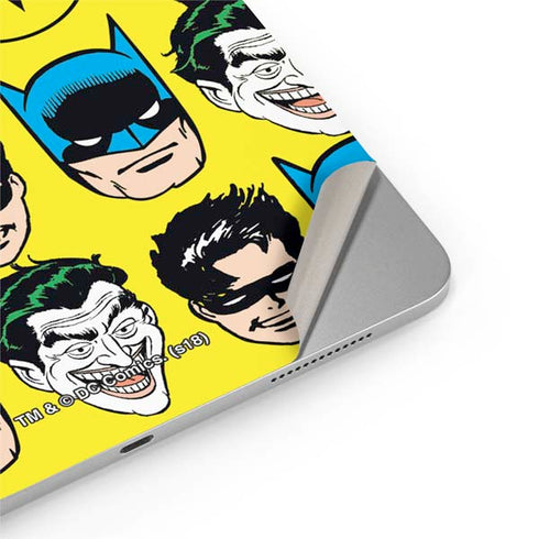 DC Comics Batman Vintage Character Pattern - Joker and Robin iPad Pro 13in M4 (2024) Skin