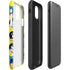 DC Comics Batman Vintage Character Pattern - Joker and Robin iPhone 11 Pro Max Impact Case