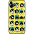 DC Comics Batman Vintage Character Pattern - Joker and Robin iPhone 11 Pro Skin