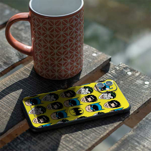 DC Comics Batman Vintage Character Pattern - Joker and Robin iPhone 11 Skin