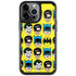 DC Comics Batman Vintage Character Pattern - Joker and Robin iPhone Cases