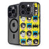 DC Comics Batman Vintage Character Pattern - Joker and Robin iPhone 13 Pro Max Kickstand Case