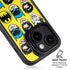 DC Comics Batman Vintage Character Pattern - Joker and Robin iPhone 14 Plus Kickstand Case