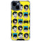 DC Comics Batman Vintage Character Pattern - Joker and Robin iPhone 15 Clear Case