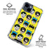 DC Comics Batman Vintage Character Pattern - Joker and Robin iPhone 15 Clear Case
