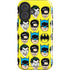 DC Comics Batman Vintage Character Pattern - Joker and Robin iPhone 16 Impact Case