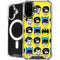 DC Comics Batman Vintage Character Pattern - Joker and Robin iPhone 16 MagSafe Case
