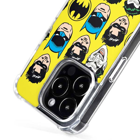 DC Comics Batman Vintage Character Pattern - Joker and Robin iPhone 16 Pro MagSafe Case