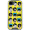 DC Comics Batman Vintage Character Pattern - Joker and Robin iPhone 16e Clear Case