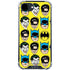 DC Comics Batman Vintage Character Pattern - Joker and Robin iPhone 16e Clear Case