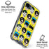 DC Comics Batman Vintage Character Pattern - Joker and Robin iPhone 16e Clear Case