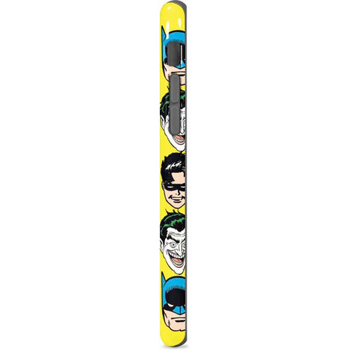 DC Comics Batman Vintage Character Pattern - Joker and Robin iPhone 8 Pro Case