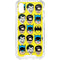 DC Comics Batman Vintage Character Pattern - Joker and Robin iPhone XS Clear Case