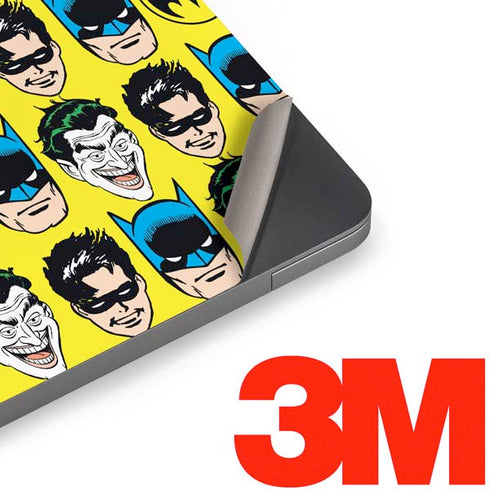 DC Comics Batman Vintage Character Pattern - Joker and Robin Apple MacBook Air Skin