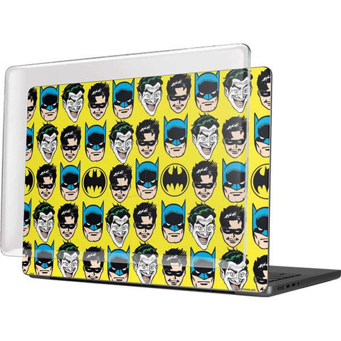DC Comics Batman Vintage Character Pattern - Joker and Robin MacBook Pro 14in (2021-24) Case plus Skin