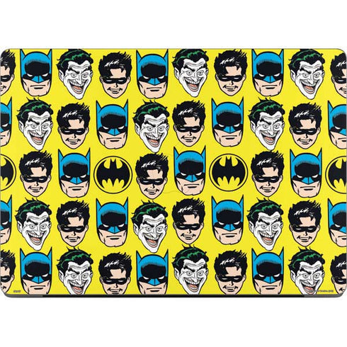 DC Comics Batman Vintage Character Pattern - Joker and Robin Apple MacBook Pro 14-inch Skin
