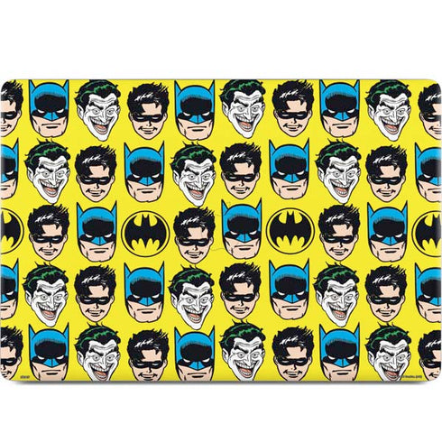 DC Comics Batman Vintage Character Pattern - Joker and Robin MacBook Skins