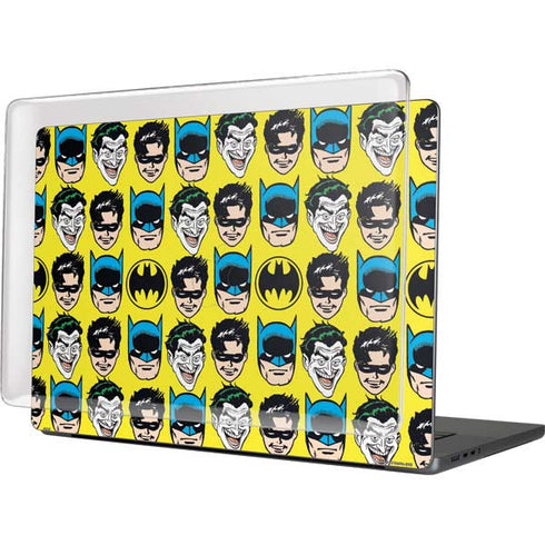 DC Comics Batman Vintage Character Pattern - Joker and Robin MacBook Cases