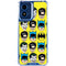 DC Comics Batman Vintage Character Pattern - Joker and Robin Moto G Play 4G (2024) Clear Case
