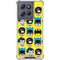 DC Comics Batman Vintage Character Pattern - Joker and Robin Moto G Stylus 5G (2025) Clear Case